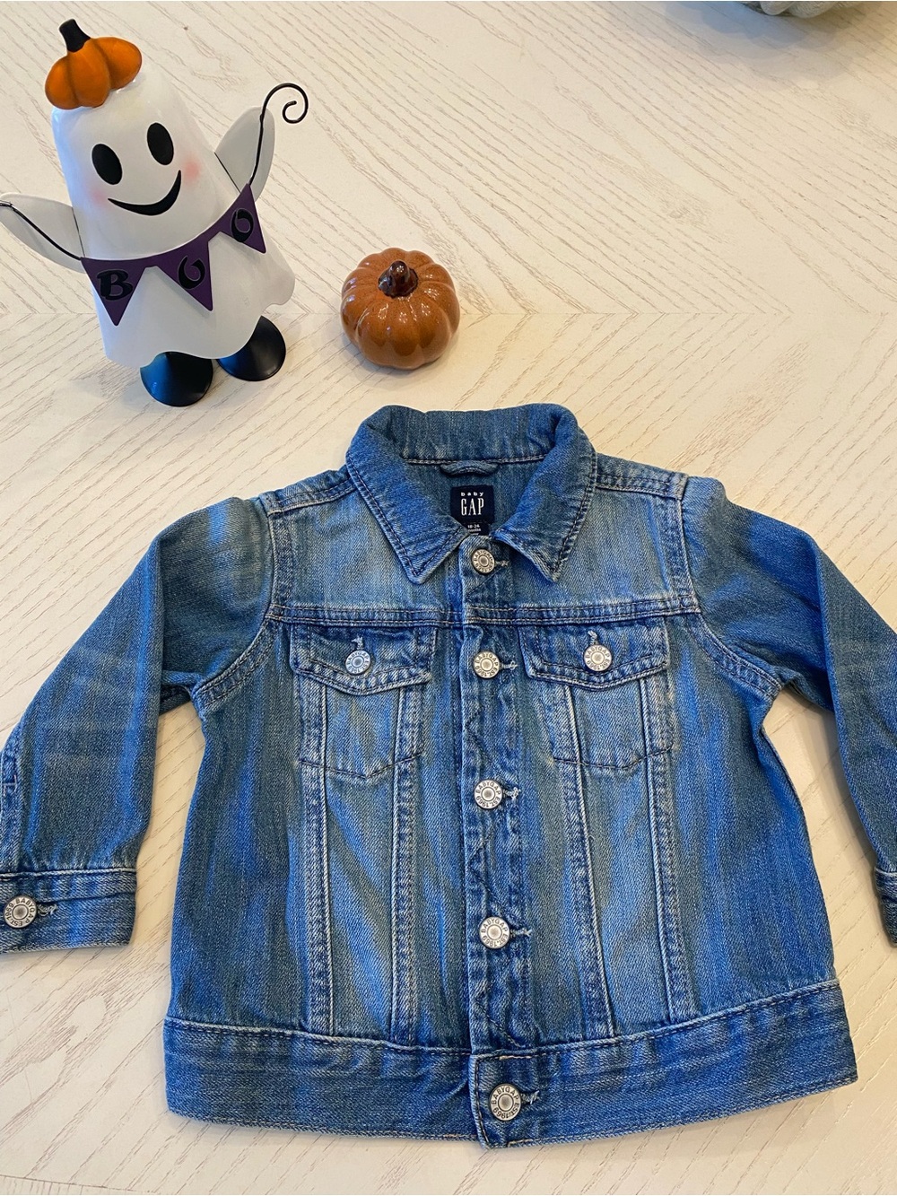 GAP Kids Denim Jacket in Blue Wash